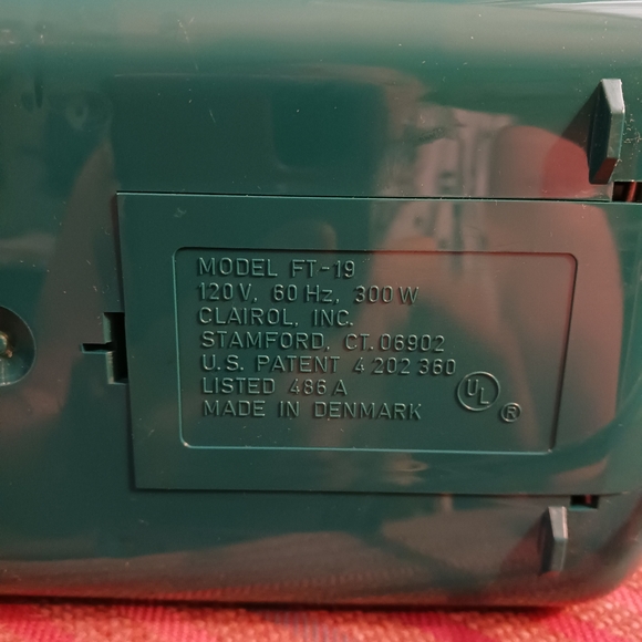 Vintage Clairol Kindness 19 roller Hot Roller set w/20 clips. Tested Works. - Picture 6 of 6